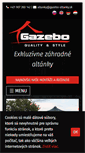Mobile Screenshot of gazebo-altanky.sk